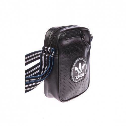 ADIDAS MINI BAG PERF BLACK WHITE Cdiscount Bagagerie Maroquinerie
