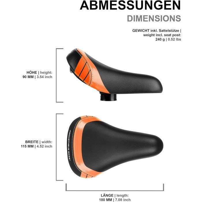 Selle velo 14 pouces hotsell