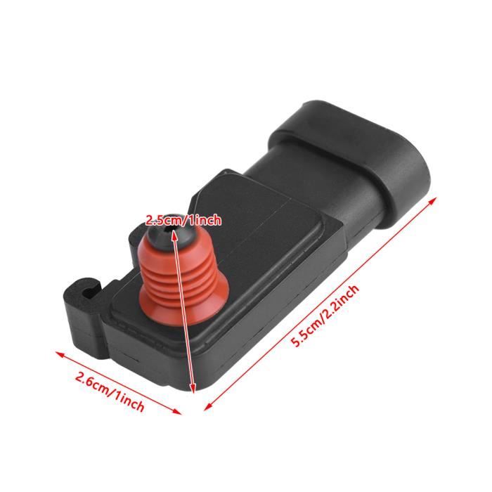 Capteur Pression Absolue MAP Riloer 1865A205 55241571A - Compatible Ducati Panigale Diavel Multistrada