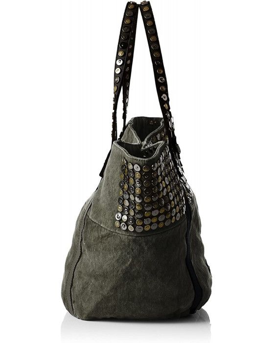 Sac Cabas Le Temps des Cerises Taka Gris 100% Coton