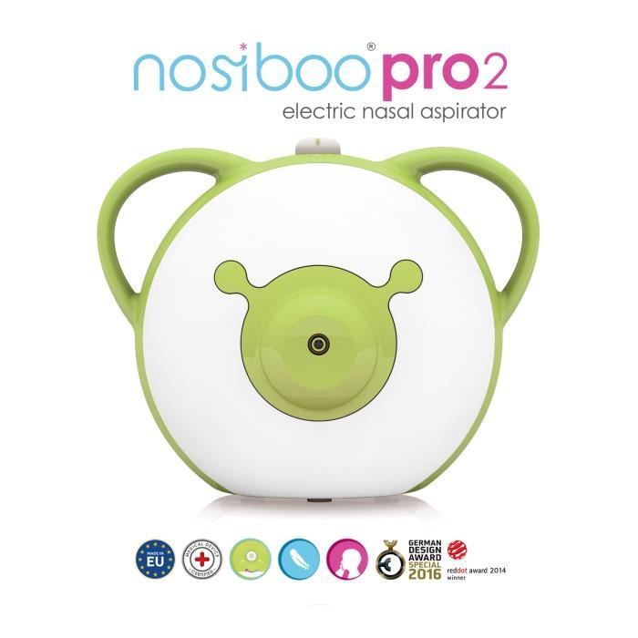 Mouche-bébé électrique NOSIBOO PRO 2 - Aspiration contrôlée - Dès la  naissance - Vert - Cdiscount Puériculture & Eveil bébé
