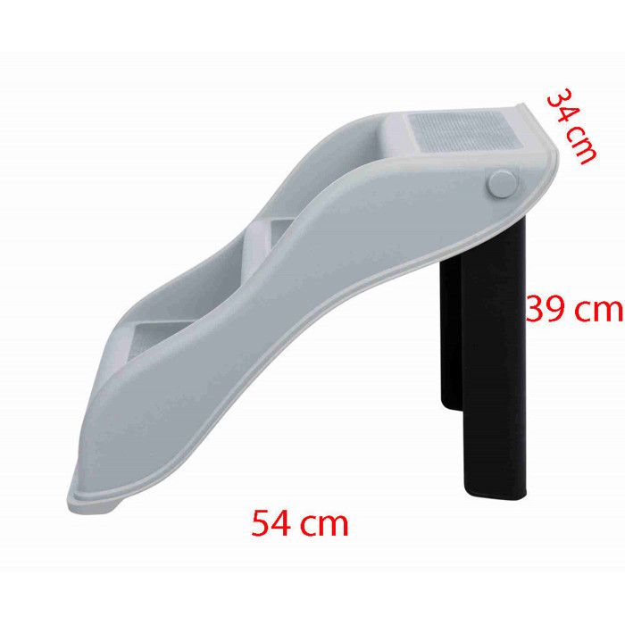 Tecnidea Socle TV Pivotant GK88 - Plateau Verre Trempé 88x27 Cm, Charge Max 40 Kg, Rotation 360°