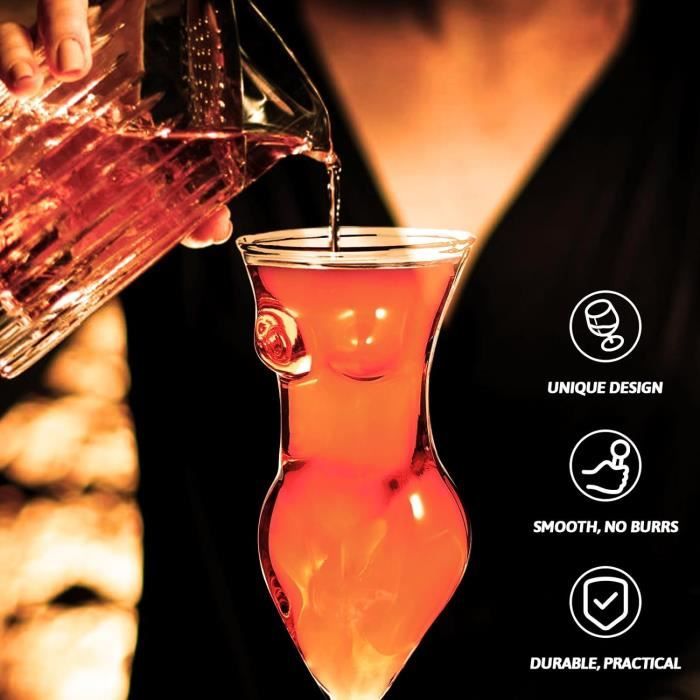 Tasse en Verre Créative avec Support en Bois, Paille, Verre à Cocktail Tasse en Verre Créative avec Support en Bois, Paille, Verre à Cocktail