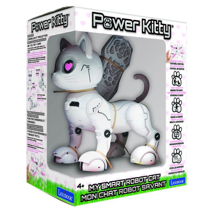 Power Kitty - Mon chat robot télécommandé programmable et tactile Power Kitty - Mon chat robot télécommandé programmable et tactile
