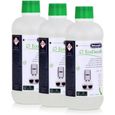 DeLonghi DLSC500-8004399329492 Lot de 3 bouteilles de détartrant DeLonghi EcoDecalk pour machines à café, 500 ml374-0