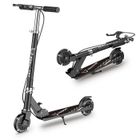 Trottinette Enfants - FOXSPORT - Réglable en Hauteur - Frein à main - Guidon Ajustable de 3 Niveaux - Pliable - Charge 100KG - Noir