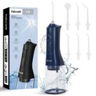Hydropulseur Jet Dentaire Professionnel FAIRYWILL, Irrigateur Oral Portable et Rechargeable, 6 Busettes, 4 Modes, Étanche IP7X-Bleu
