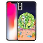STICARZ Coque de téléphone - iPhone XR - Silicone TPU - Rick Et Morty
