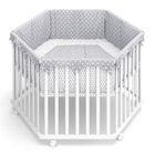 Parc bébé hexagonal VITALISPA, tour de parc, parc, parc d’éveil