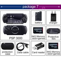 Carte mémoire originale reconditionnée pour console de jeu PSP 3000 Sony - Noir