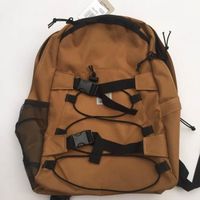brun - Nouveaux sacs à dos de grande capacité pour hommes et femmes, sac d'école de Style Carhart à la mode,