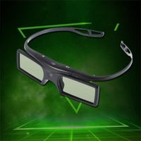 rabais-1pc Bluetooth lunettes 3D obturateur actif pour Samsung - Panasonic pour Sony 3DTVs Universal TV lunettes 3D