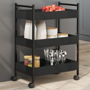 Chariot De Cuisine Étroit à Roulettes - Rangement 10cm Largeur Pour Espace Restreint - 2/3/4 Niveaux