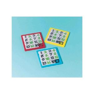 LOT 24 CASSE TETE JEUX DE PATIENCE COLORÉ 3.8 X 4 CM FETE ANNIVERSAIRE CADEAU