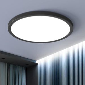 PLAFONNIER Plafonnier LED, Imperméable IP50 Lampe de Plafond LED Moderne Rond pour Salle de Bain, Chambre, Cuisine, Salon, Balcon