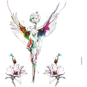 Tatouage Ephemere Ange Cdiscount