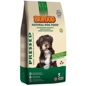 CROQUETTES BIOFOOD ALIMENTATION NATURELLE PRESSED CROQUETTES COMPLETES PRESSEES CHIOTS 5KG