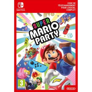 Jeu nintendo switch à télécharger Super Mario Party • Code de téléchargement pour Ni