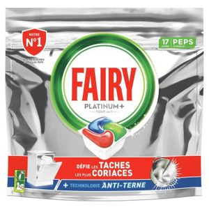 MPSM Fairy Set de nettoyage pour vaisselle – 1 x 320 ml Fairy Original  Liquide avec 1