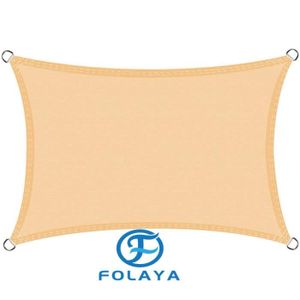 VOILE D'OMBRAGE FOLAYA  Voile d'ombrage imperméable rectangulaire 
