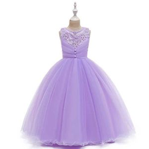 robe violette enfant
