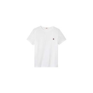 T-SHIRT Tee shirt regular manches courtes col rond PIETRO Blanc