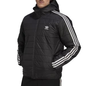 DOUDOUNE Doudoune à Capuche Noir Homme Adidas Pad Hooded Puff