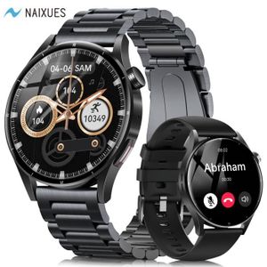 Montre Connectée Repondre Appel et SMS, 1.7 Smartwatch Sport Tactile Homme  Femme Adulte Android iOS, Tracker d'activité/Podometre/Moniteur de  Fréquence Cardiaque et Sommeil/ Etanche, Watch Noir : : High-Tech