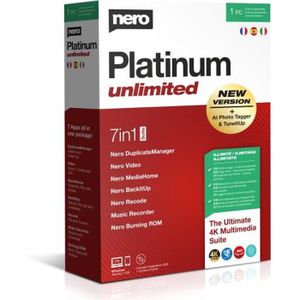 MULTIMÉDIA À TÉLÉCHARGER NERO Platinum Unlimited 2023 (Version Téléchargeme