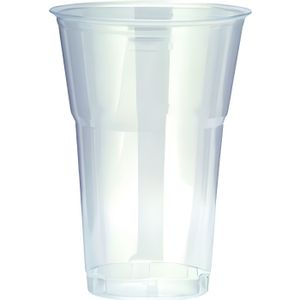 Gobelet transparent plastique rigide 50cl - Lot de 50 - Gobelets cristals -  AZ boutique