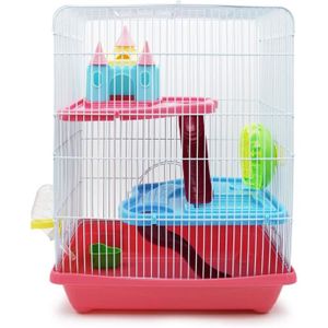 CAGE BPS BPS-1340 Cage pour hamster avec maison, tunnel
