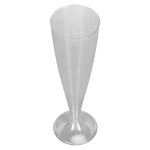 Coupe à Champagne Tbest verres en plastique transparent jetables 10 