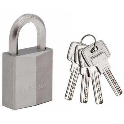 Cadenas Kasp K12550XD En Laiton – 50mm, Anse Fermée, Sécurité Premium