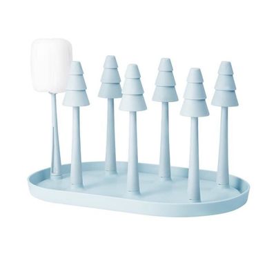 Égouttoir à Biberons En Forme D'Arbre - Support De Séchage Amovible Antidérapant Pour Biberons Et Accessoires Bébé
