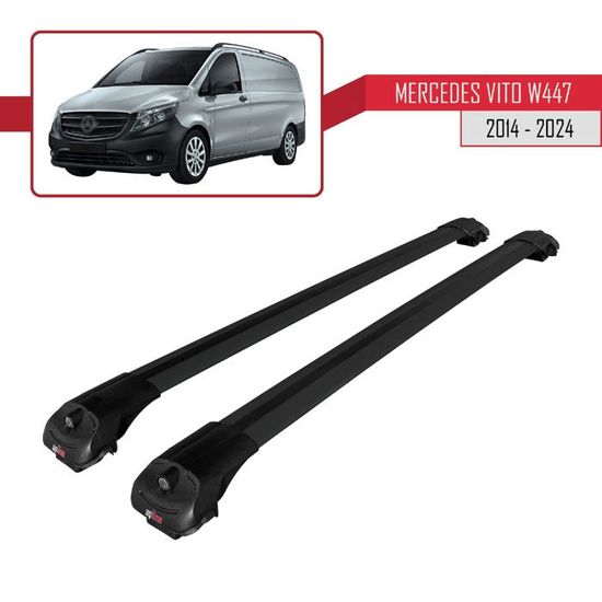 CALANDRE MERCEDES VITO w447 2014 à 2024 full noir avec logo 3D EUR 229