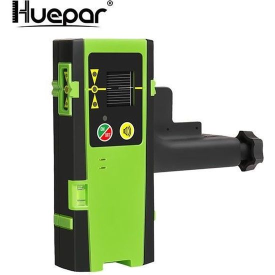 Détecteur Niveau Laser Huepar LR-6RG  Laser Pour Laser à Impulsions, Numérique Récepteur de Laser Vert et Rouge Livraison 24h