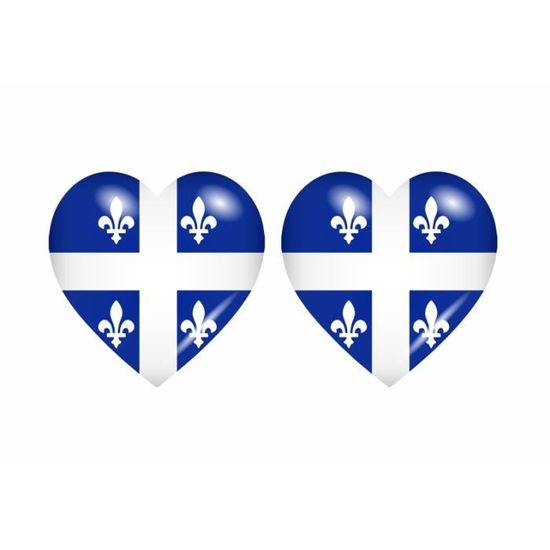 Autocollant en vinyle Québec – Northwest – La Galerie Coccinelle
