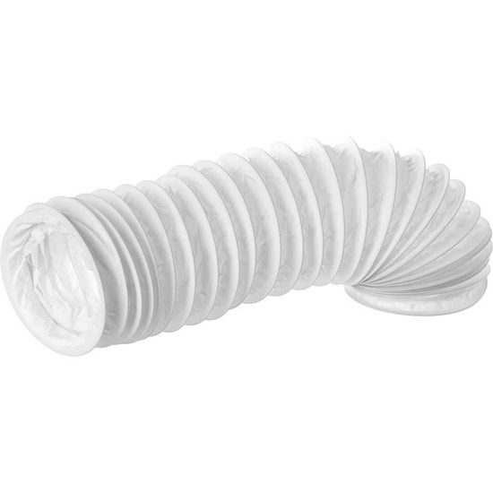 Tuyau D'aspiration Fumée PVC Bleu - 1m, Diamètre Intérieur 100mm, Pour Ventilation, échappement, Dépoussiérage