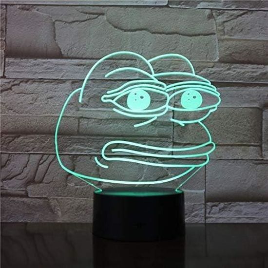 Lampe LED Betty 3D USB - Veilleuse Changement De Couleur Décoration Chambre Enfant Et Adulte