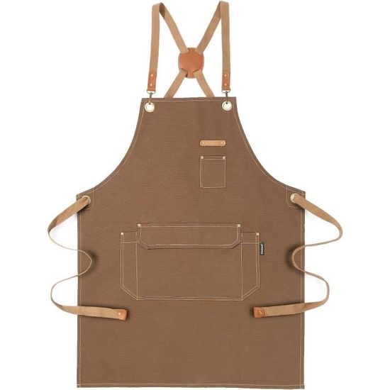Tablier De Chef Unisexe Motif Voiture De Course - Rouge, Polyester, Résistant à L'huile, 50x71 Cm