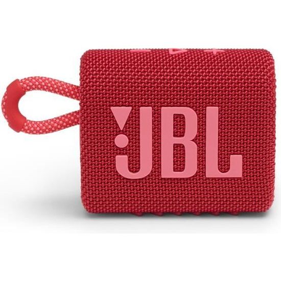 JBL GO 3 Rouge Enceinte étanche portable - Rouge