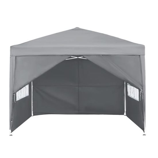 Tonnelle Pliante 3x6 M Résistante Hiver - Imperméable UV - Pop-Up Avec Sac - Jardin, Camping, Plage