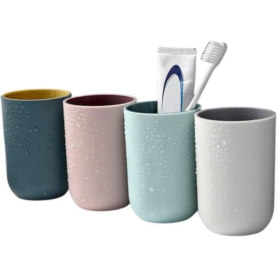 Zuxbolf 2 Pièces Gobelet Et Range Brosse à Dent Enfants Porte