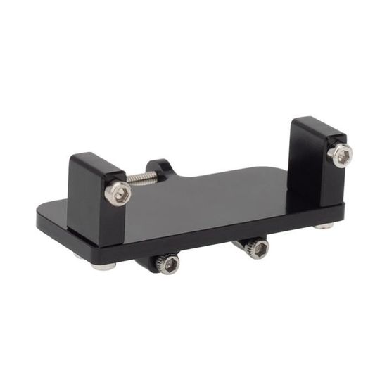 Hot Racing Aluminum Servo Mount For SCX24 – EMax ES08MA Servo Upgrade, Black (SXTF24M01)