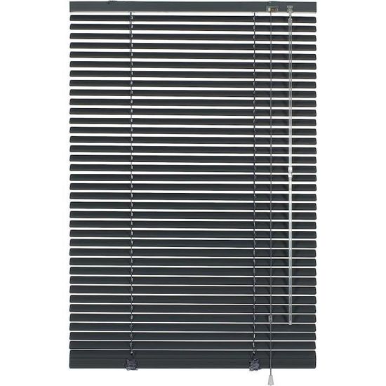Store Vénitien En Aluminium Blanc Deco Company - Largeur 55 Cm, Réglable, Montage Mur/plafond