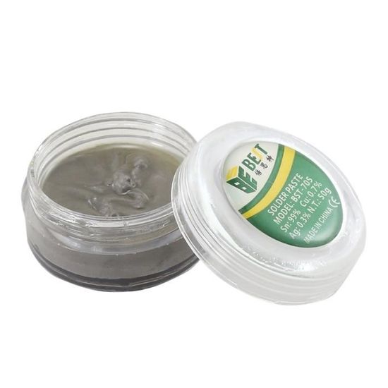 Pâte à souder pour argent doux SS65 - Réparation de fabrication de