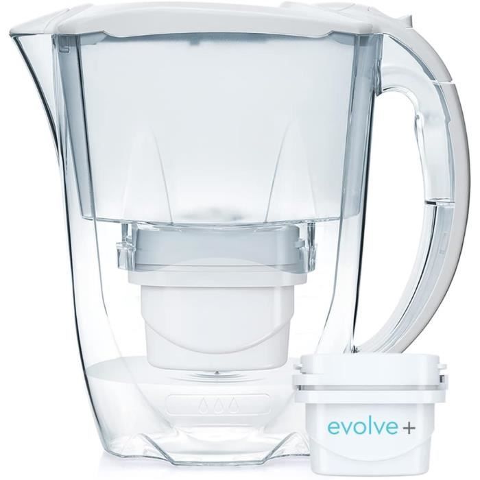 Carafe Filtrante 4 Litres U-ALI Avec Filtre Maxtra+ - Remplace 200 Bouteilles D'eau, Indicateur électronique