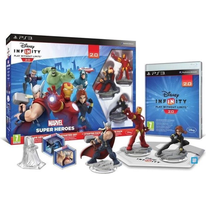 Pack de Démarrage Disney Infinity 2.0: Marvel PS3