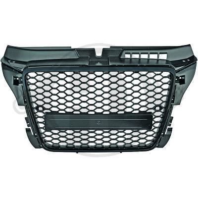 1032641 , Grille de calandre noir pour AUDI A3 de 2008 a 2012.