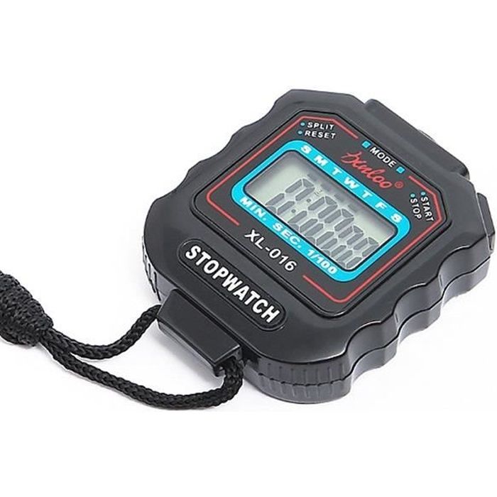 Montre chronomètre numérique de sport, pour la course et la salle de sport